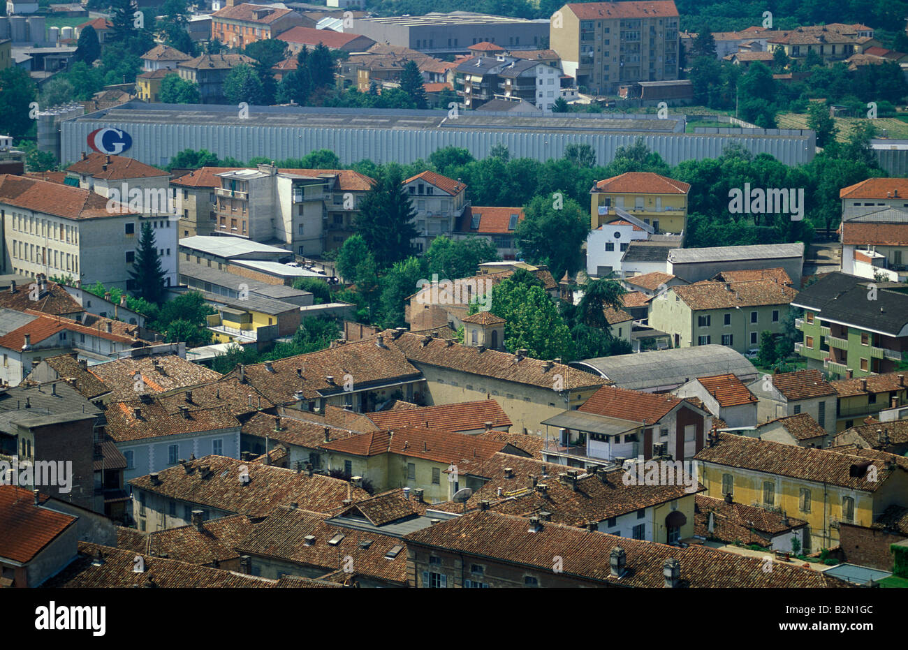 little town view, canelli, Italy Stock Photo: 18901916 - Alamy