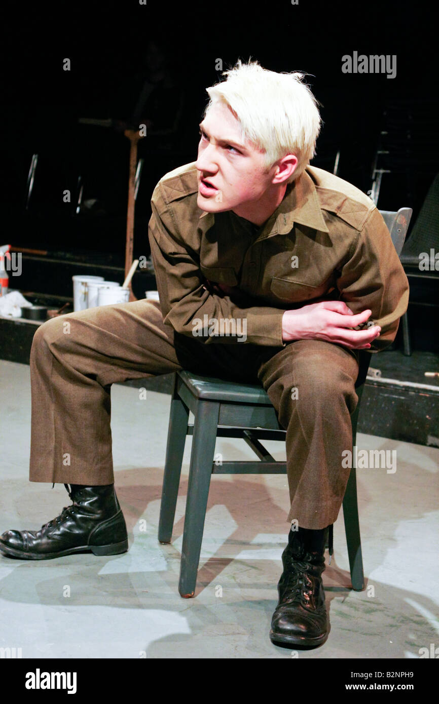 Dress rehearsal of a theatre production Stock Photo, Royalty Free Image