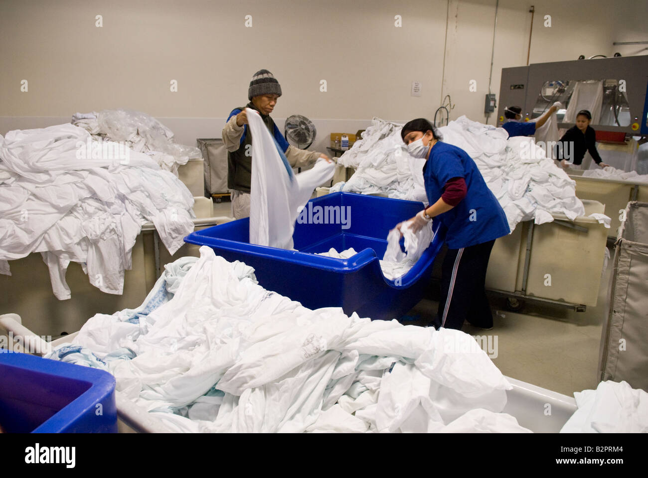 Commercial laundry facility in Kent, Washington operated by Northwest