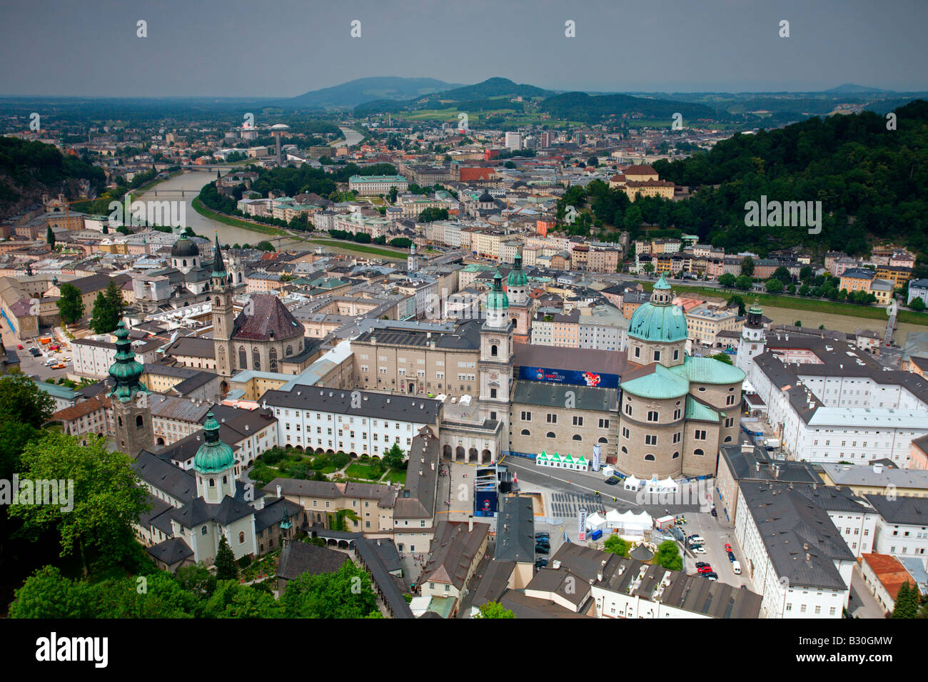 Festung Hohensalzburg Hohensalzburg Fortress Salzburg Hi Res Stock