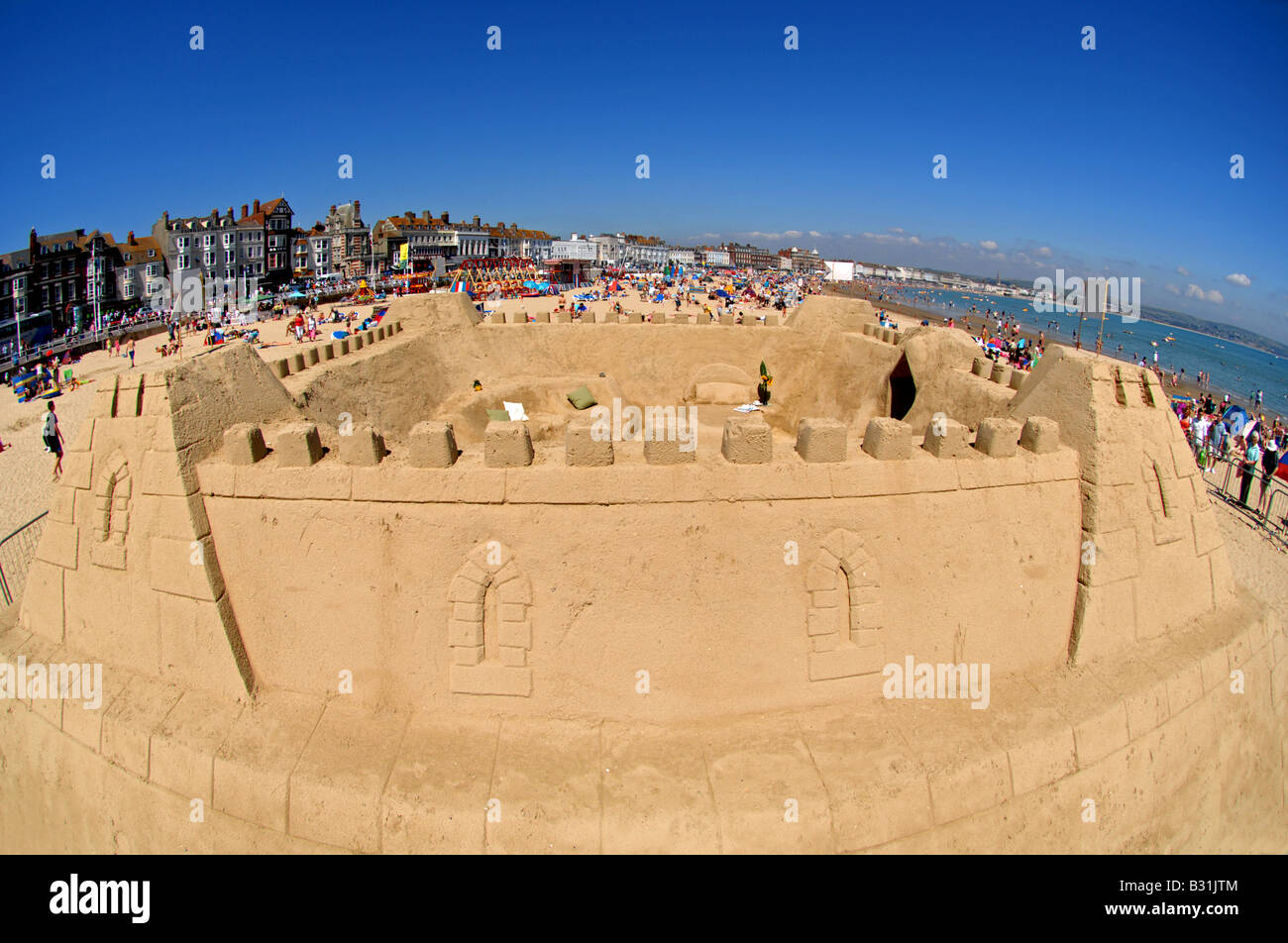 The world’s first ever sand hotel and the largest sandcastle built in