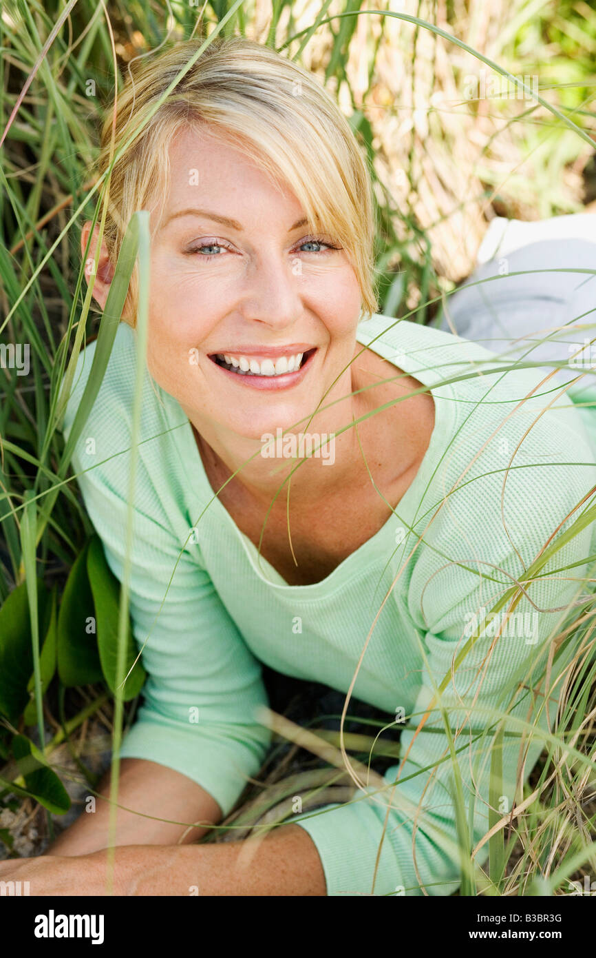 Woman Lying On Stomach Beach Hi Res Stock Photography And Images Alamy