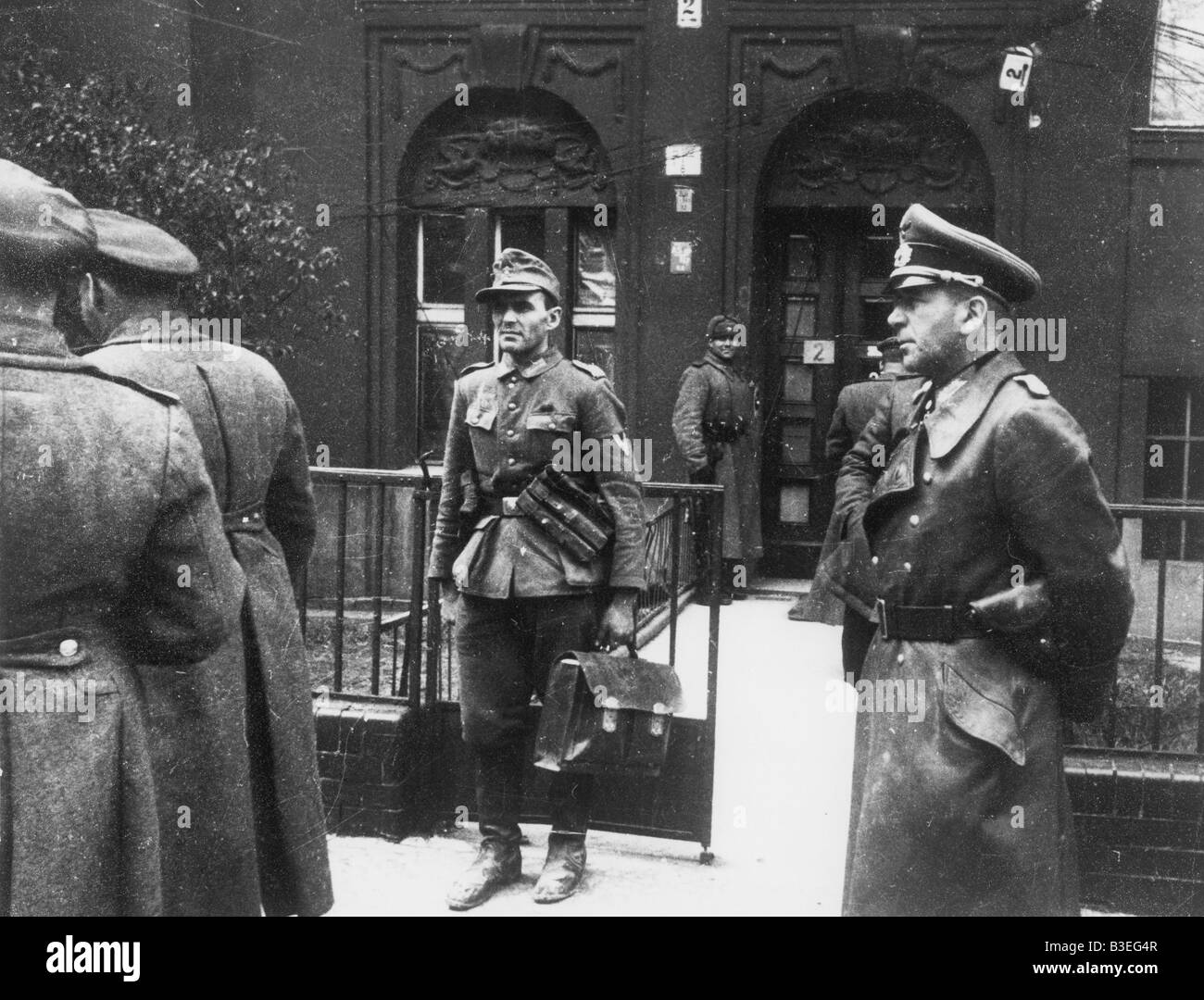 Gen. Krebs at Tschuikow's HQ/Berlin/1945 Stock Photo, Royalty Free