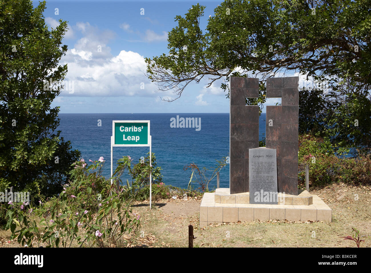 Carib's Leap Memorial, Leapers Hill or Le Morne de Sauteurs, Grenada