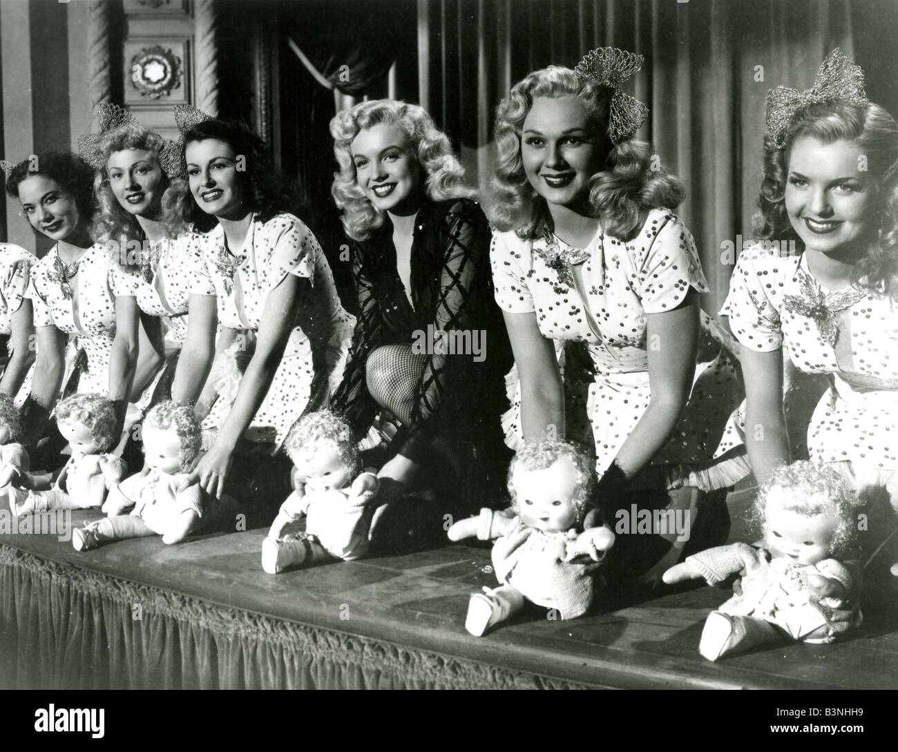 LADIES OF THE CHORUS 1948 Columbia film with Marilyn Monroe Stock Photo ...