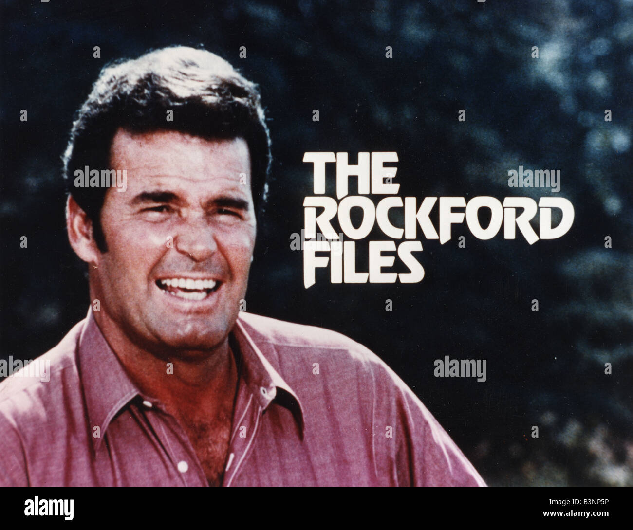 THE ROCKFORD FILES US TV series with James Garner Stock Photo, Royalty