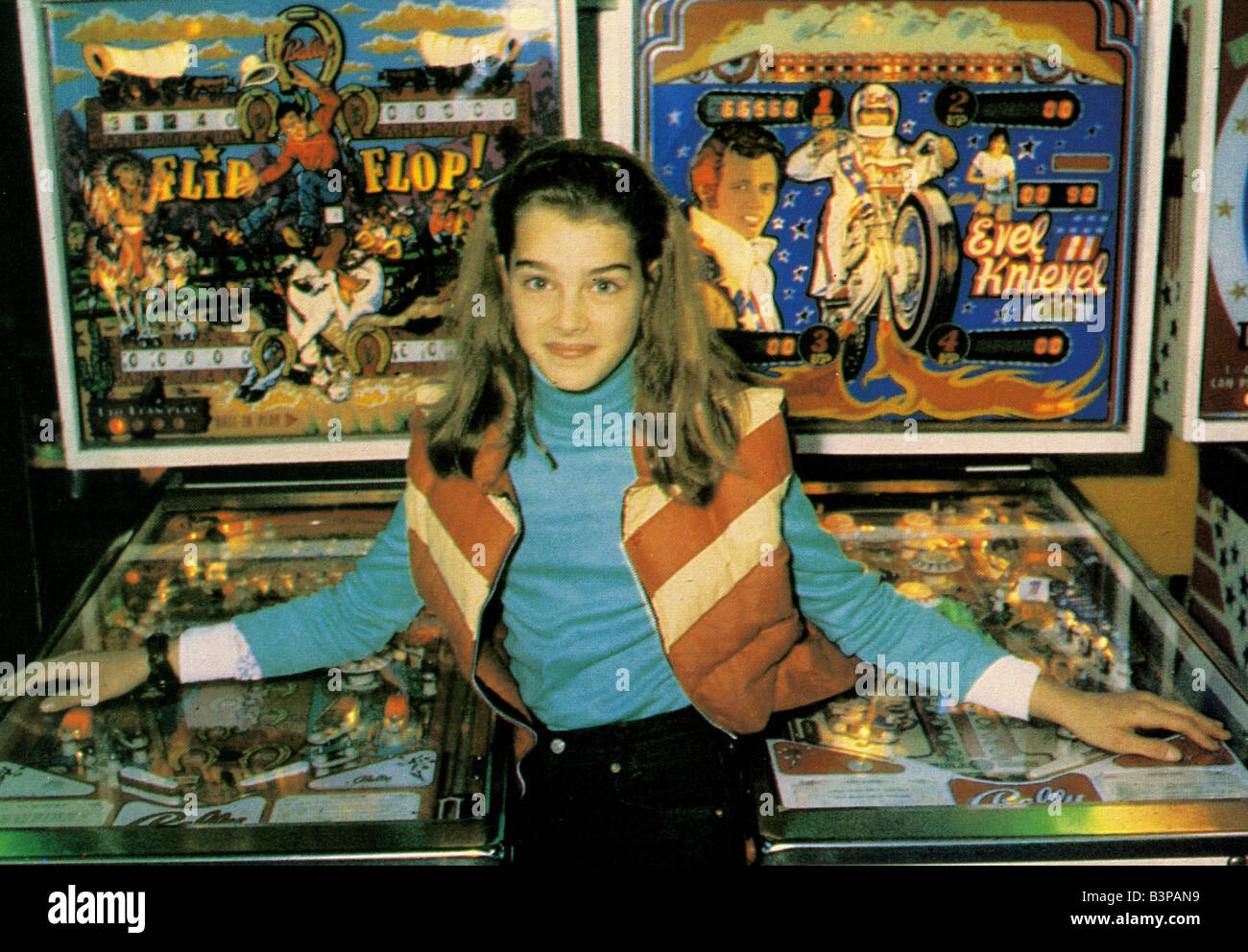 TILT 1979 Warner film with Brooke Shields Stock Photo, Royalty Free