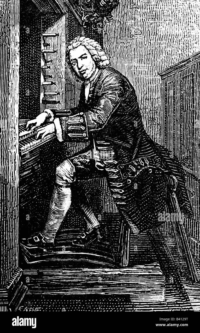 Bach, Johann Sebastian 21.3.1685 - 28.7.1750, German composer Stock