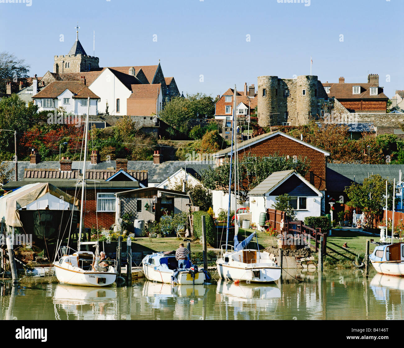 Rye, East Sussex, England, Britain, Uk Stock Photo, Royalty Free Image