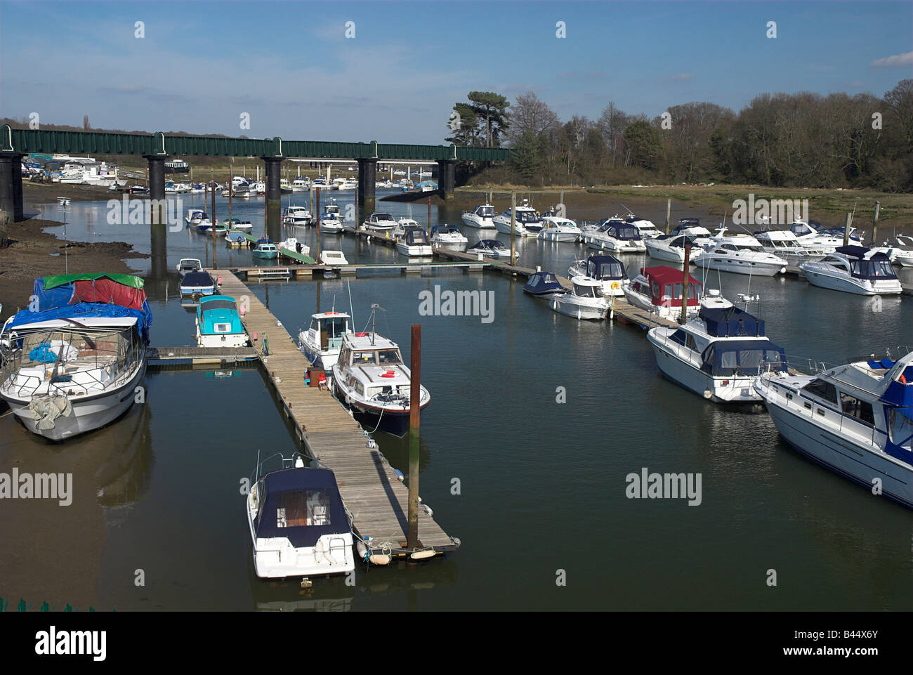 Swanwick Marina Stock Photo, Royalty Free Image 19777379 Alamy