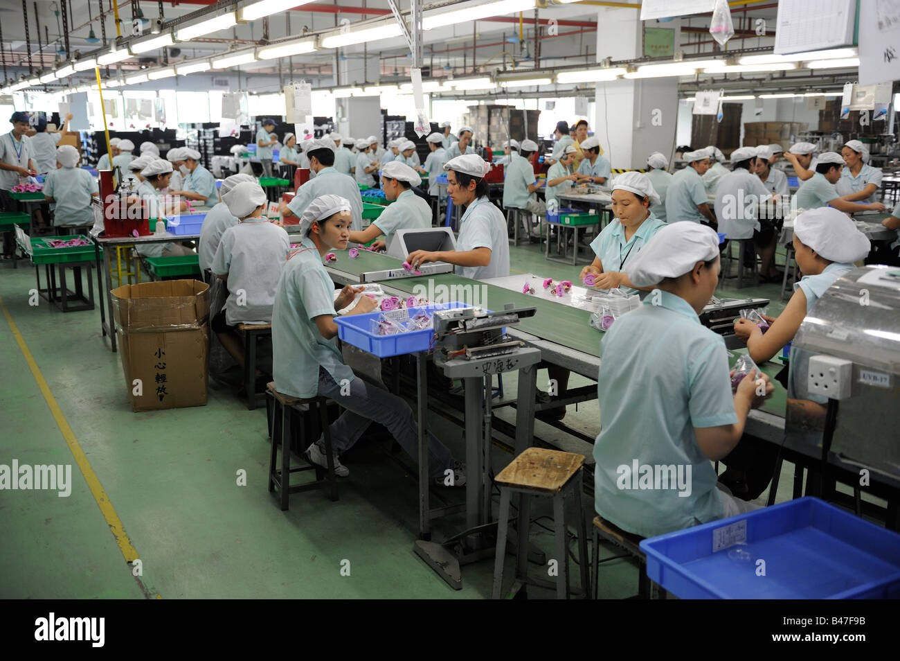 A factory manufactures Mcdonald's Toys in Dongguan, Guangdong, China