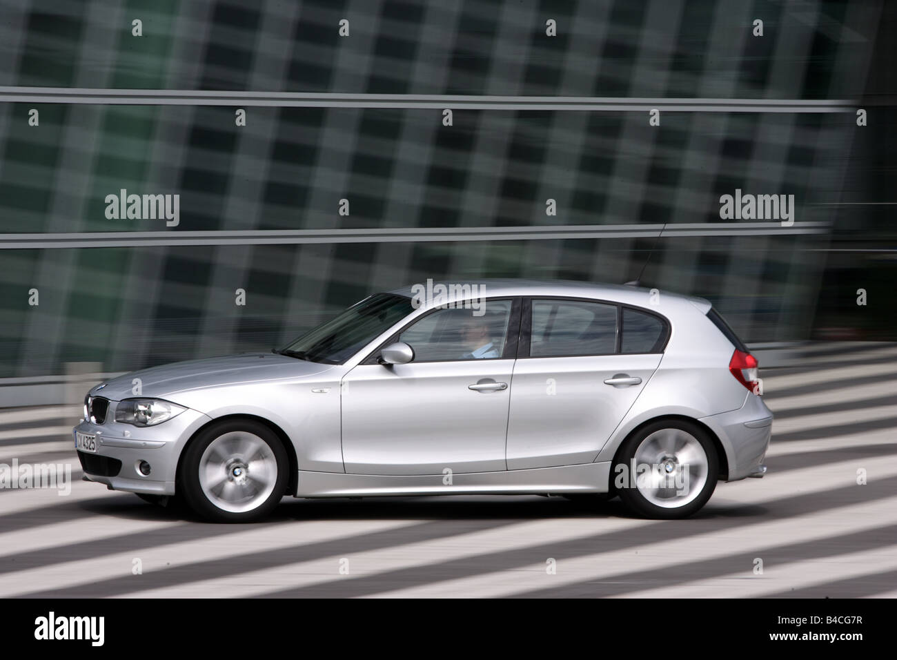 Car, BMW 130i, 1st BMW, model year 2005-, silver, medium class Stock ... Car, BMW 130i, 1st BMW, model year 2005-, silver, medium class Stock ...