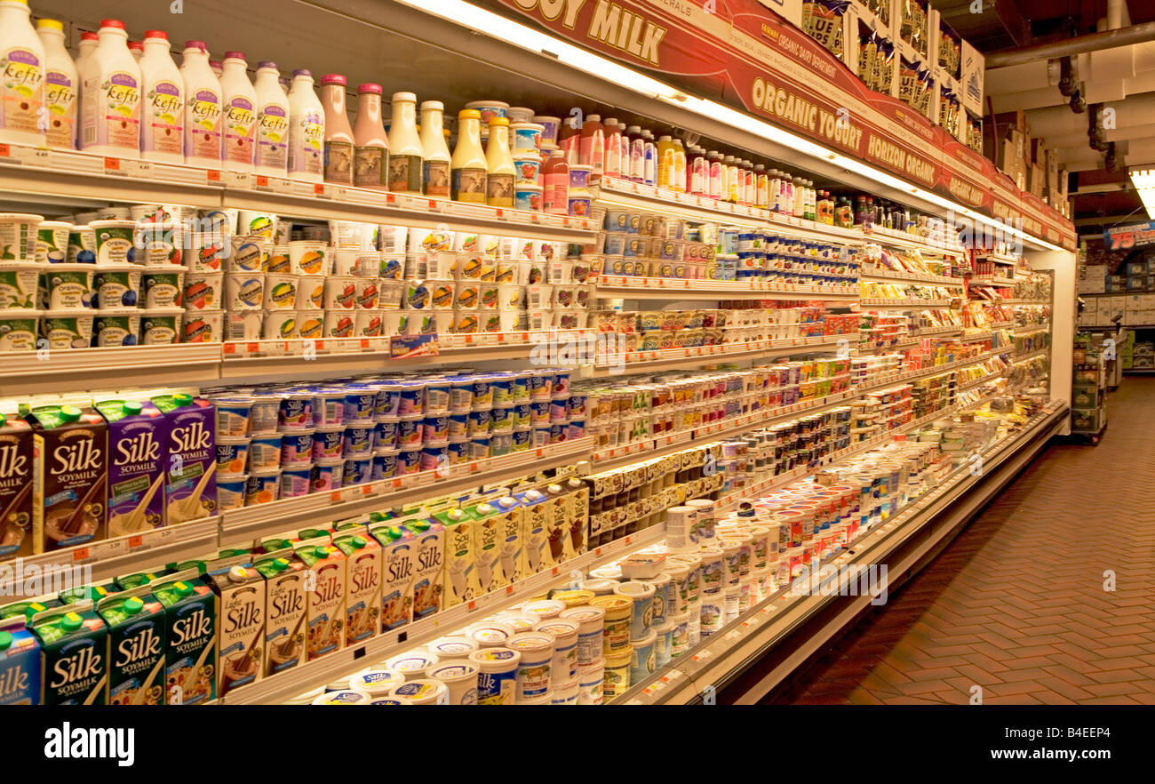 Food, Grocer, Grocery, Local, Producer, Products, Promotion Stock Photo