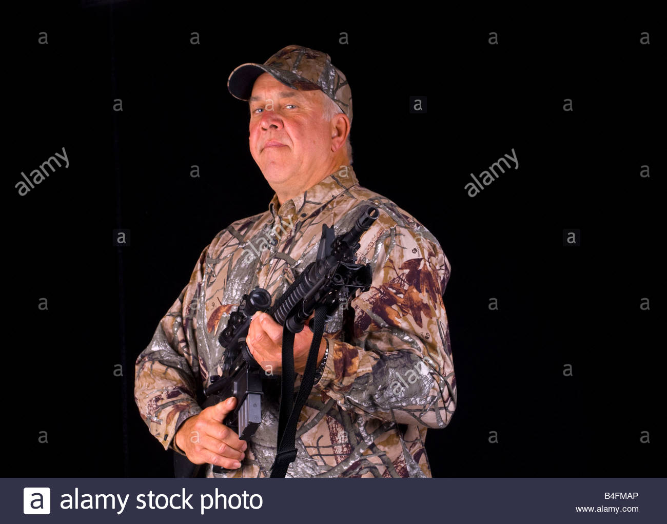 hunter in camouflage Stock Photo, Royalty Free Image 20014254 Alamy