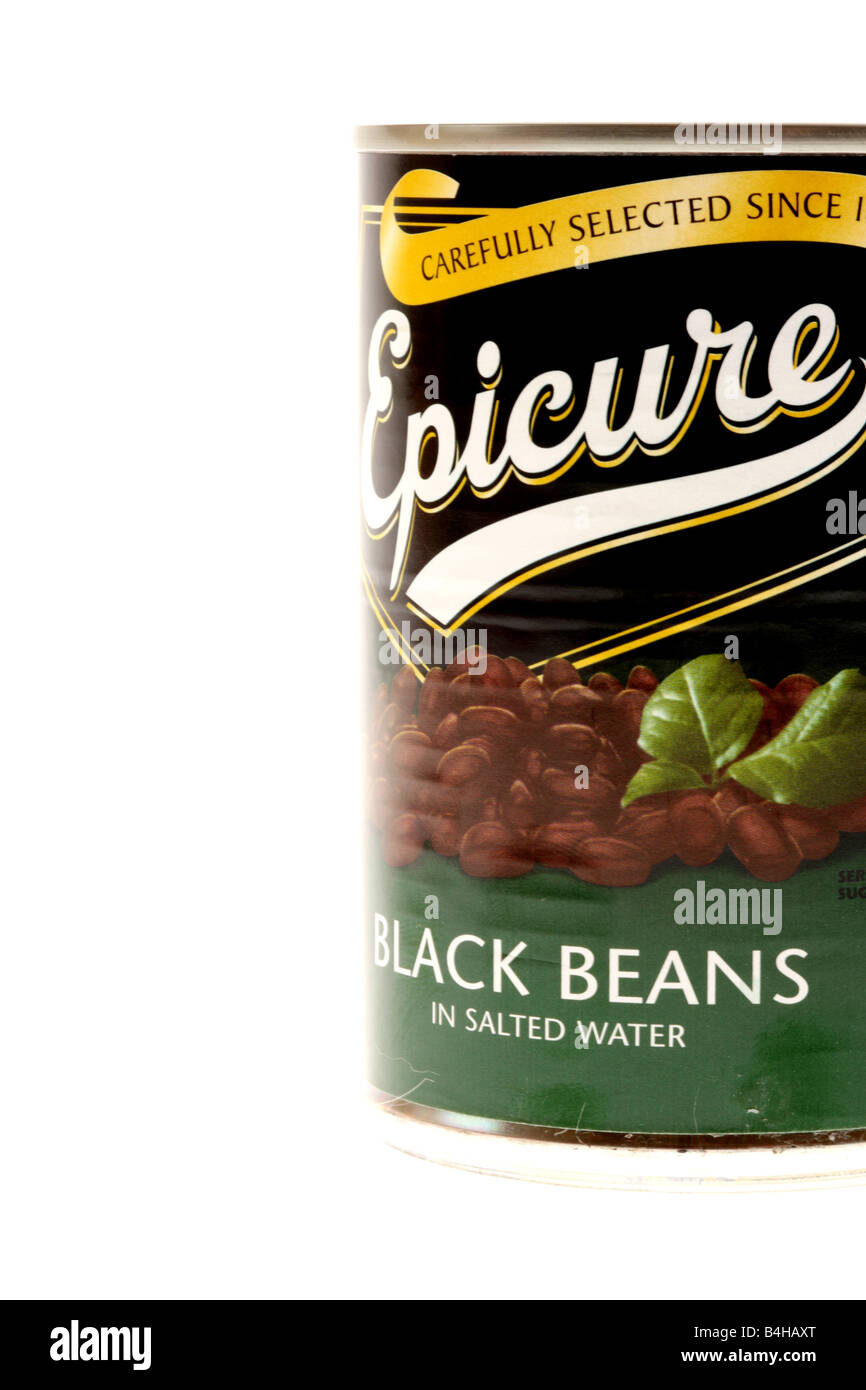 Tin of Black Beans Stock Photo, Royalty Free Image 20050768 Alamy
