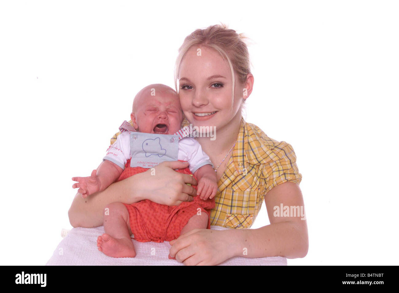 Moffett May 2002 with baby son Ty is the daughter of