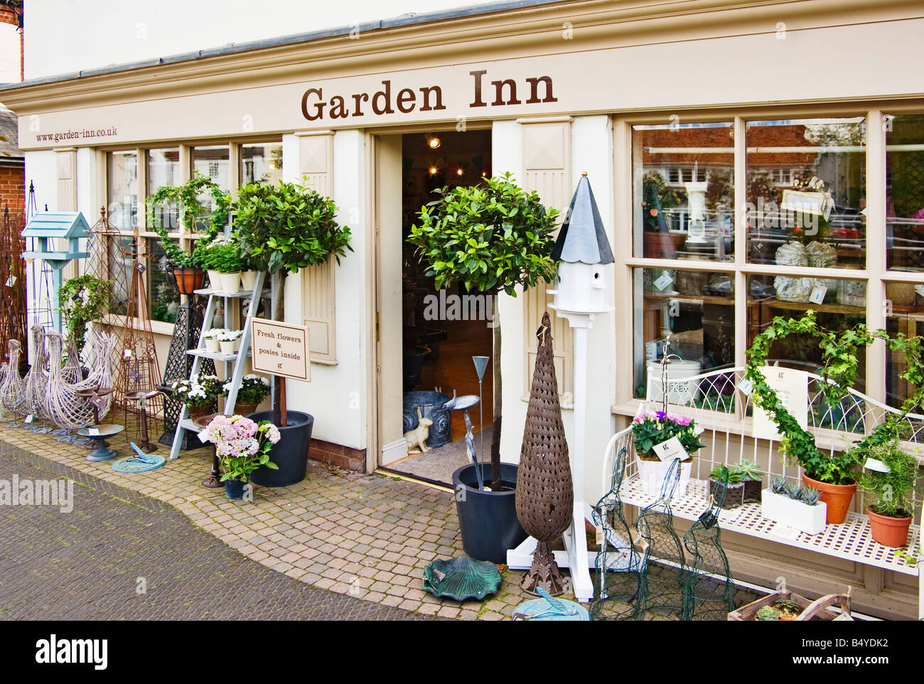 Interesting shop selling select items for garden and home in Stock