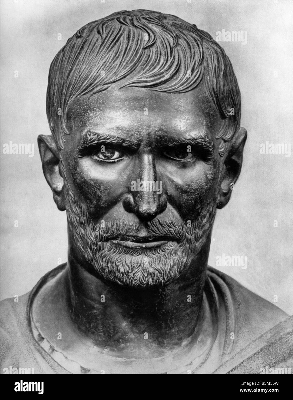 Brutus, Lucius Junius, Roman politician, Consul in 509 BC, portrait