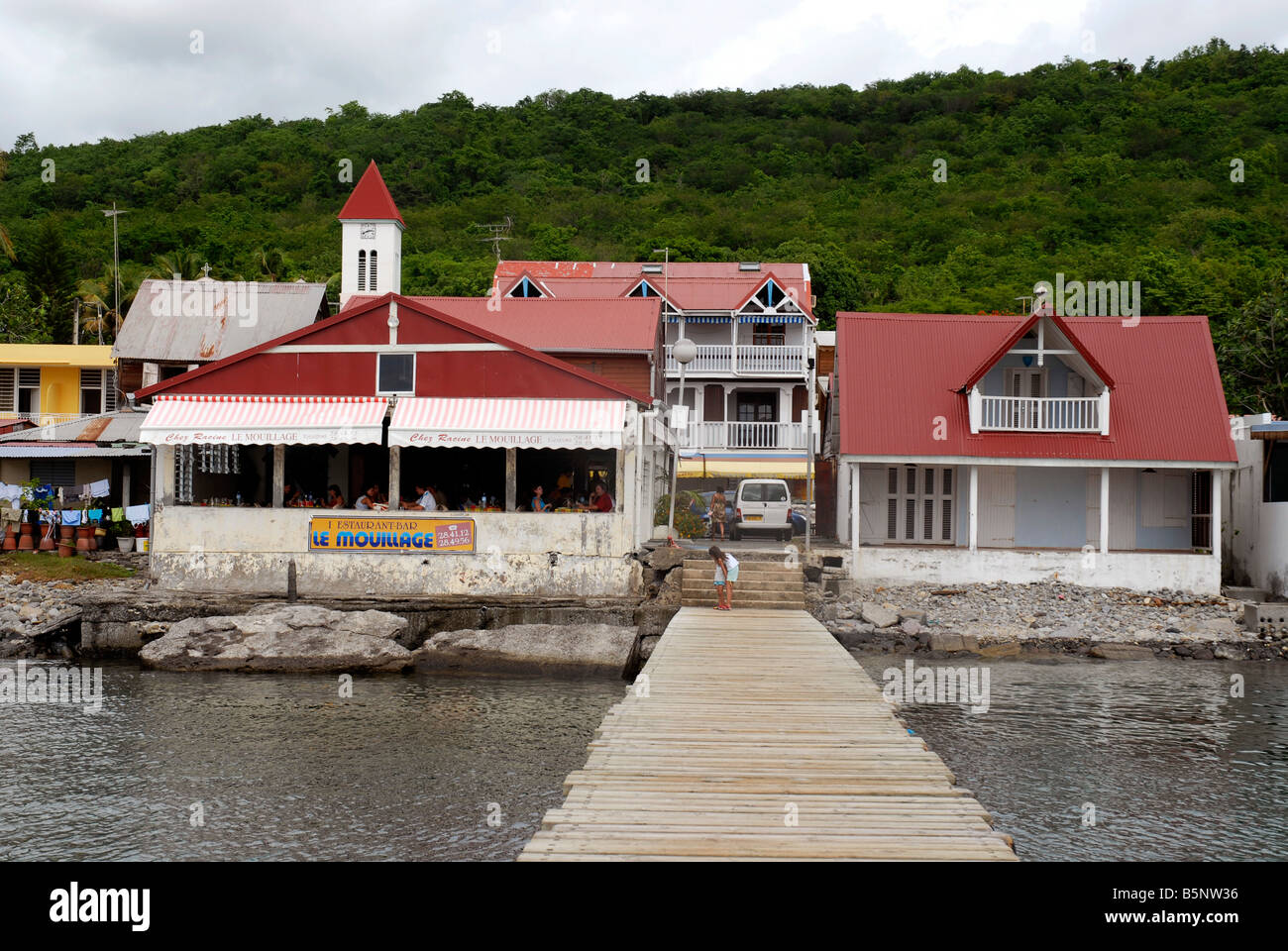 Deshaies Guadeloupe French Antilles Stock Photo, Royalty Free Image 20764330 Alamy