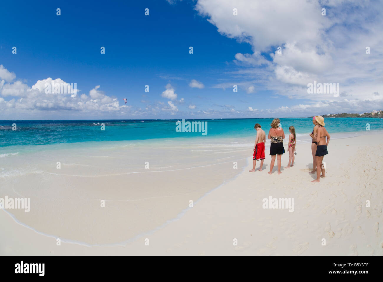 Shoal Bay East Beach On The Caribbean Island Of Anguilla In British West Indies Shoal Bay East Beach On The Caribbean Island Of Anguilla In British West Indies