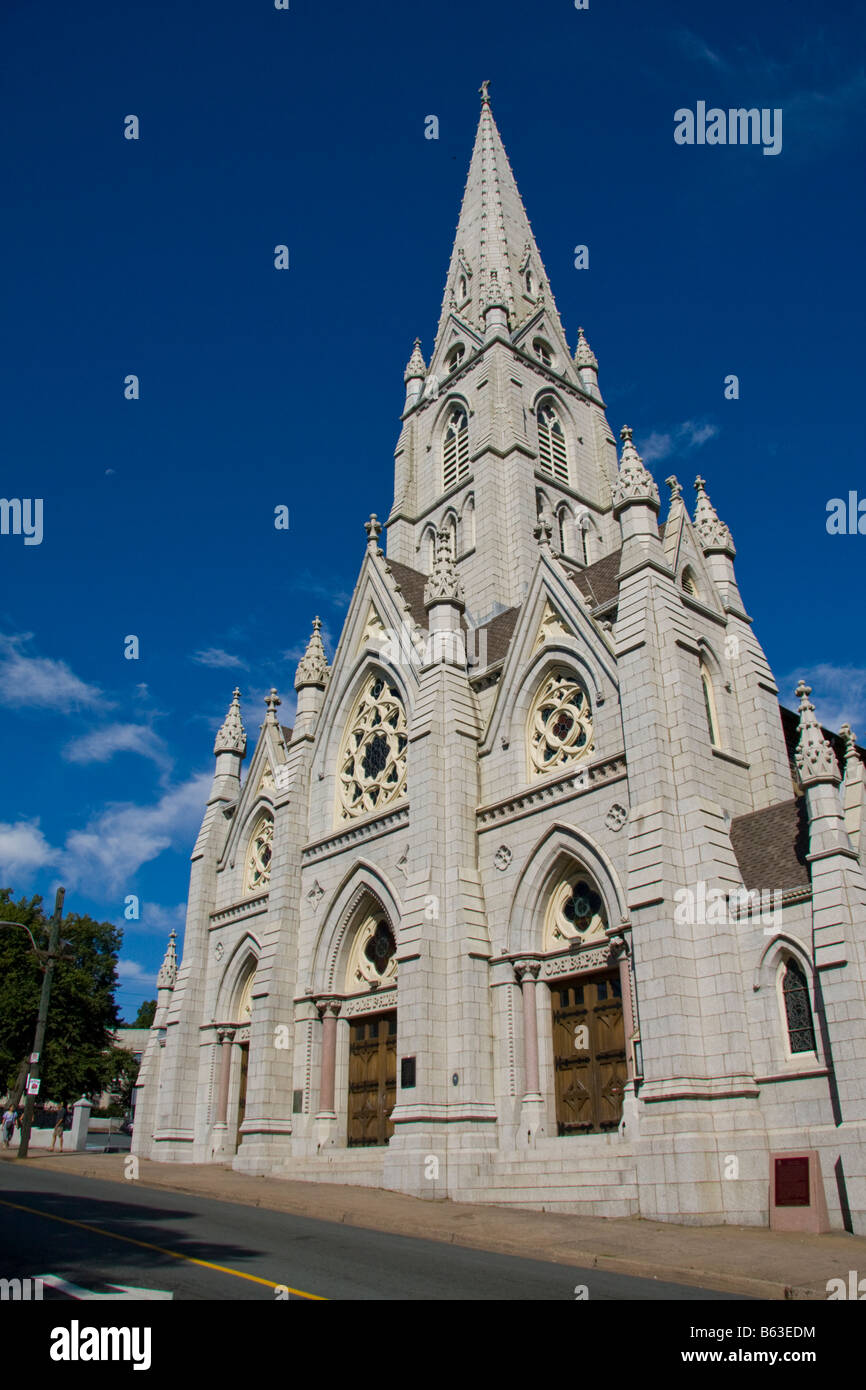 Saint Mary's Cathedral Basilica Halifax, Nova Scotia, Canada Stock