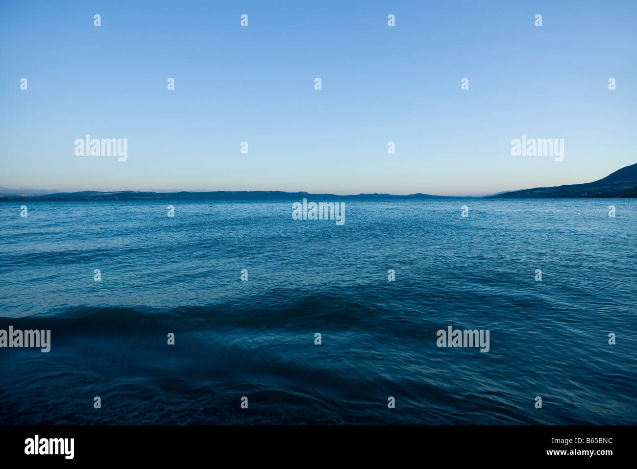 Rippling Blue Water Stock Photo Alamy