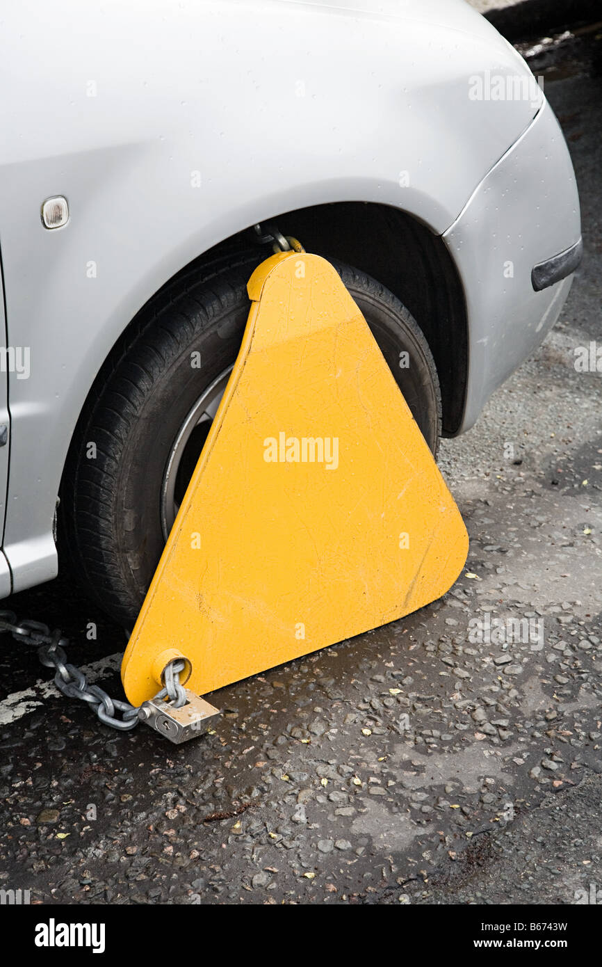 Clamped car Stock Photo, Royalty Free Image 21055213 Alamy