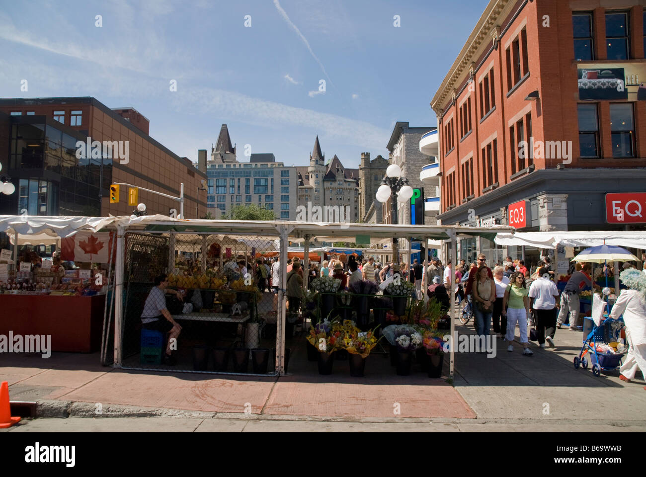 Ottawa street market, Canada Stock Photo, Royalty Free Image 21116183