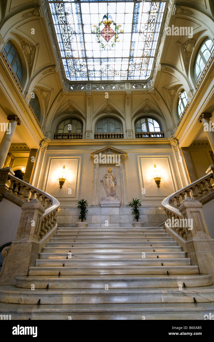 Inside the Municipal History Museum Museo Histórico Municipal in Stock