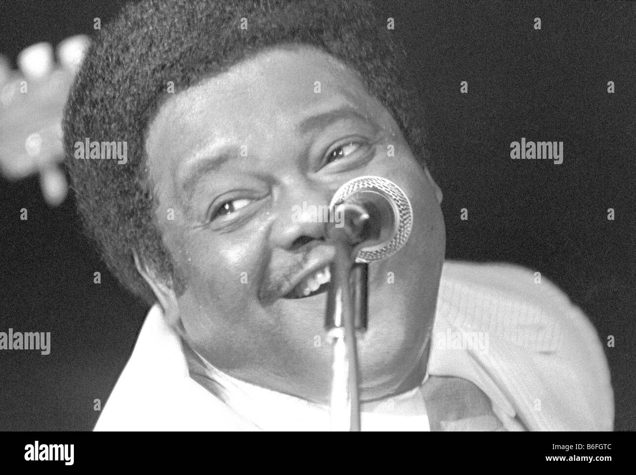 Fats Domino concert, Eutiner Jazz Days, on July 23, 1980 in Germany, - fats-domino-concert-eutiner-jazz-days-on-july-23-1980-in-germany-europe-B6FGTC