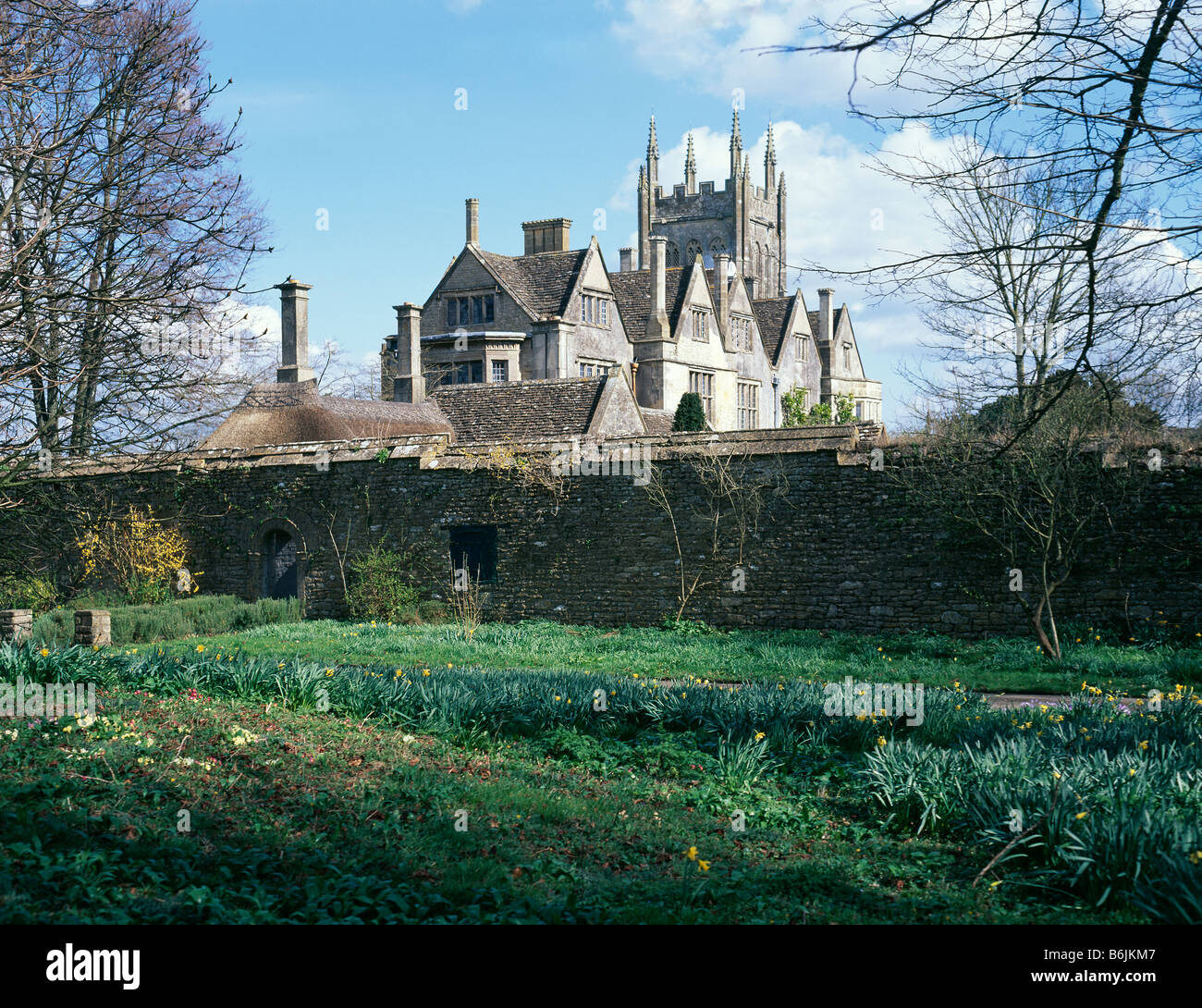 Manor House Mells Somerset UK Stock Photo 21308903 Alamy