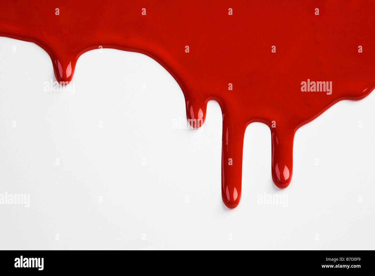 Red paint dripping down a white wall Stock Photo, Royalty Free ... Red paint dripping down a white wall Stock Photo, Royalty Free ...