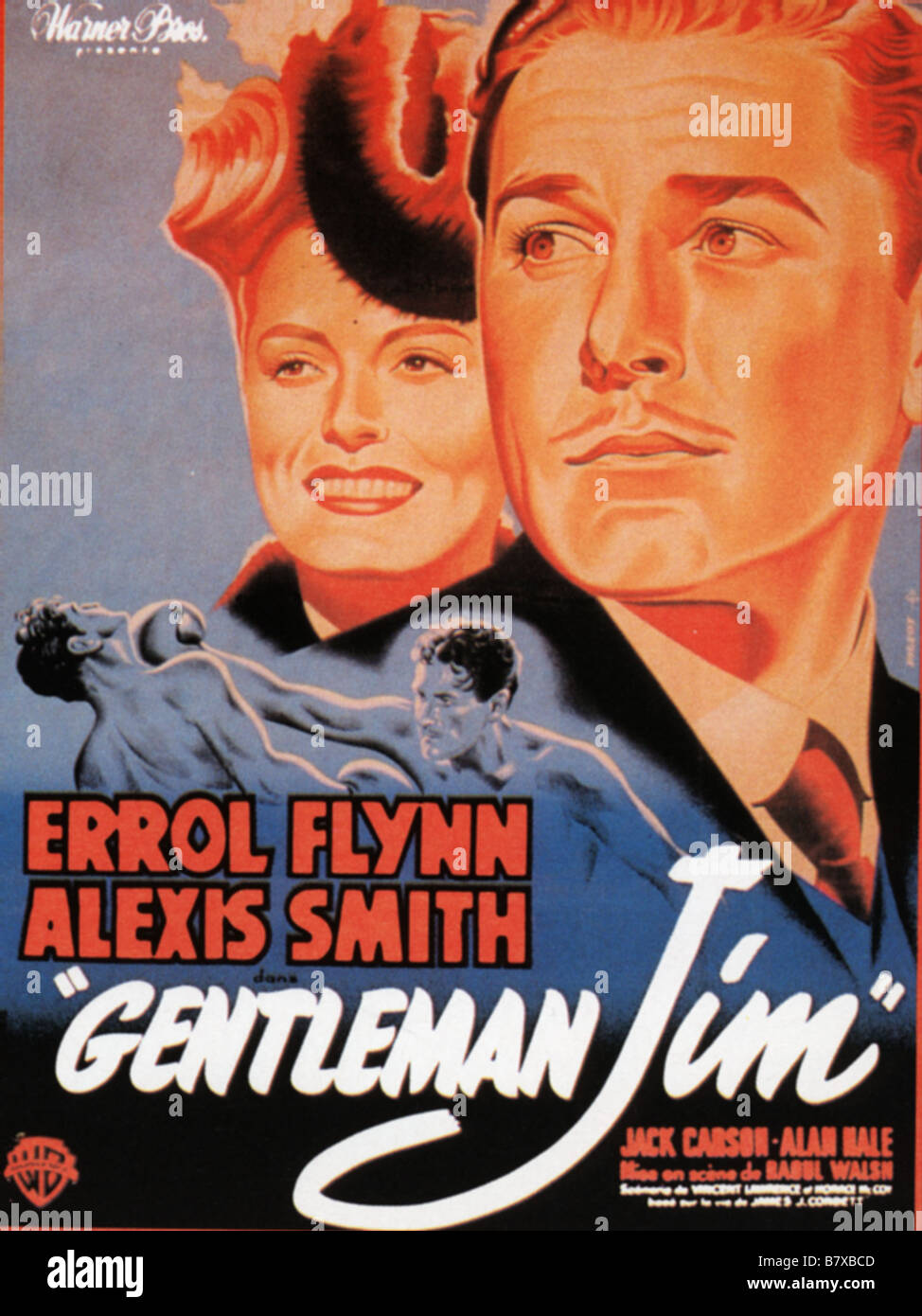 Gentleman Jim Gentleman Jim Year 1942 USA Errol Flynn Alexis Smith