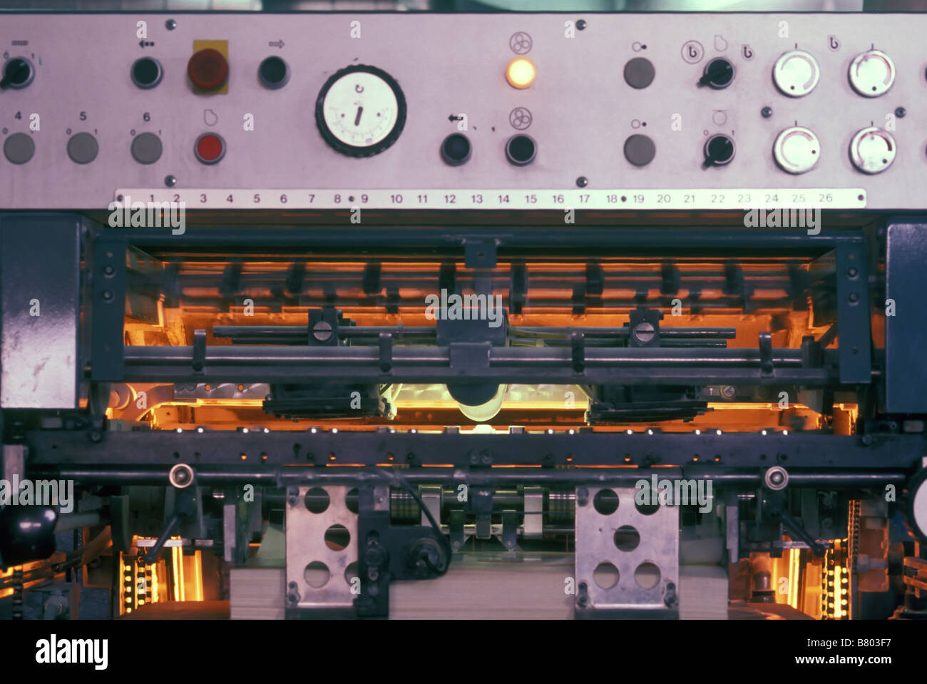 Modern printing press Stock Photo, Royalty Free Image 22130395 Alamy