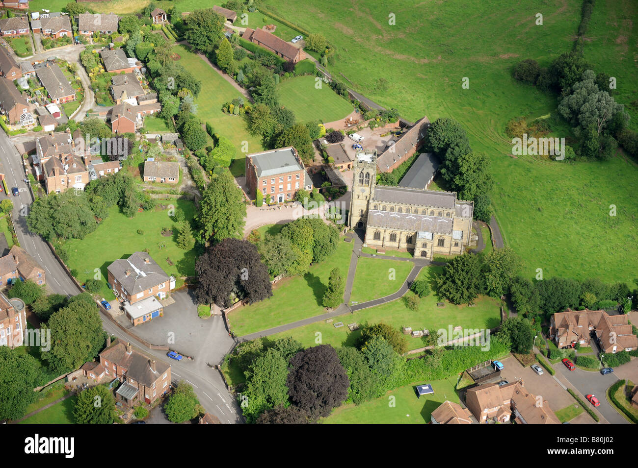 Broseley In Shropshire England Uk Stock Photo, Royalty Free Image