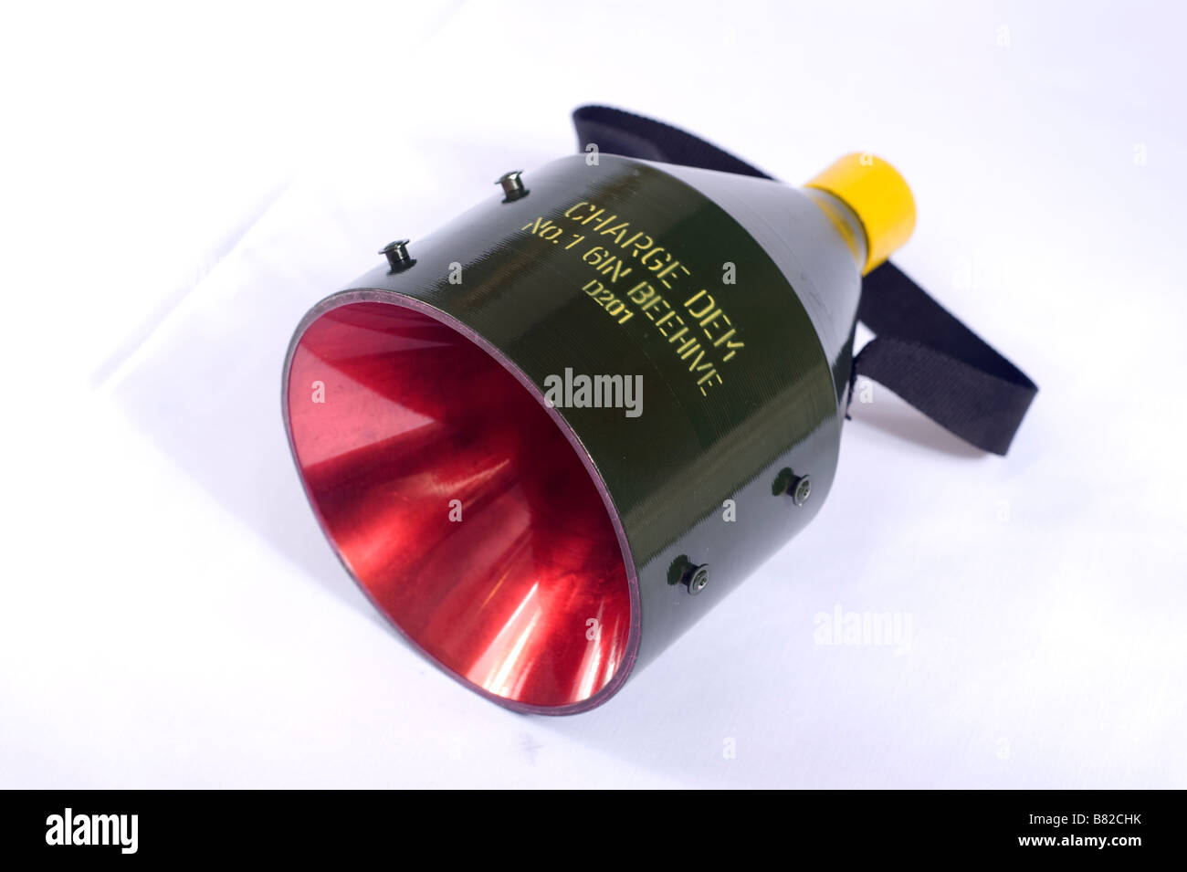 Beehive Charge (Explosive shaped charge Stock Photo, Royalty Free Image