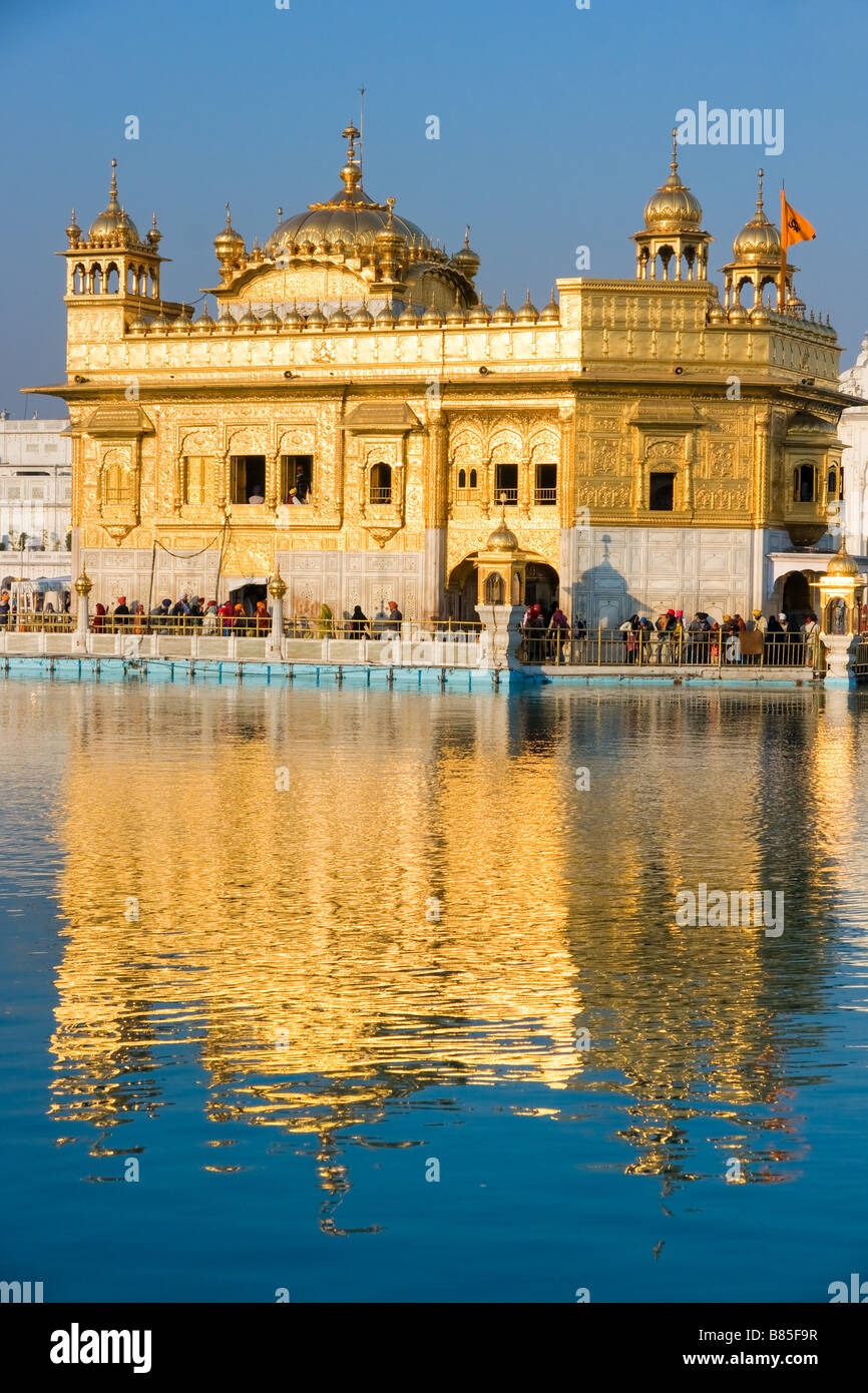 The Beautiful Golden Temple In Amritsar Punjab India Stock Photo Alamy