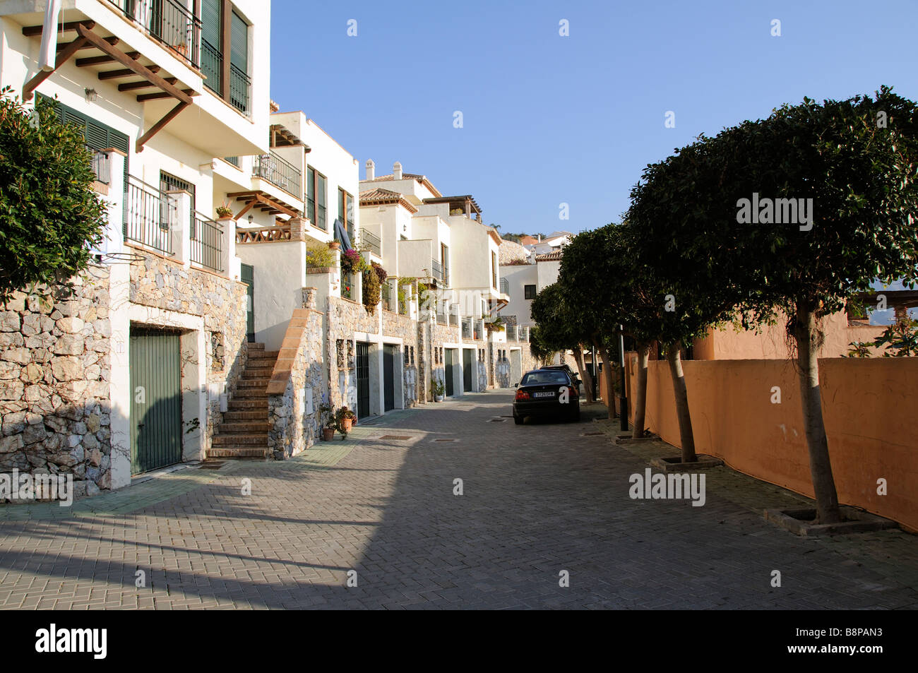 Spanish housing estate at La Herradura on the Costa tropical southern