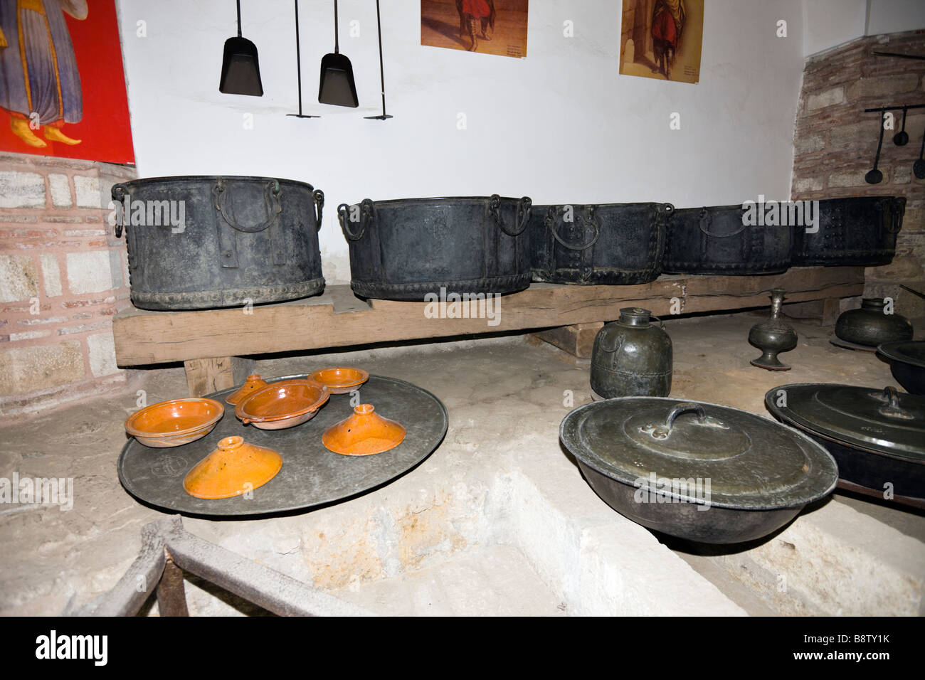 Topkapi Palace Kitchen Istanbul Turkey Stock Photo Royalty Free