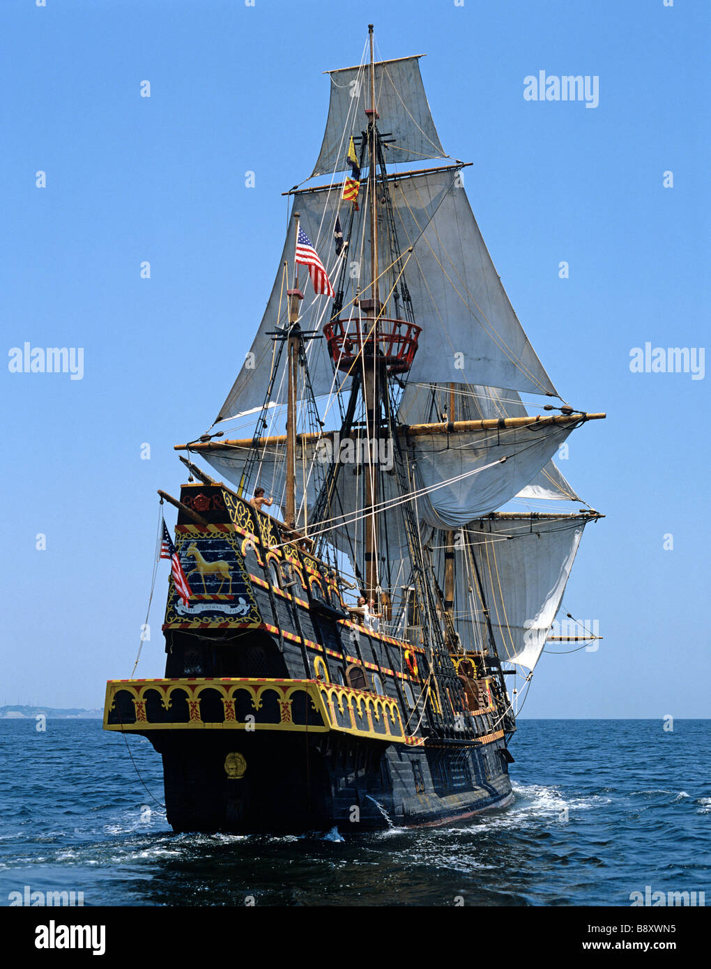 Tall Ship Golden Hind Usa Stock Photo Royalty Free Image 22718561