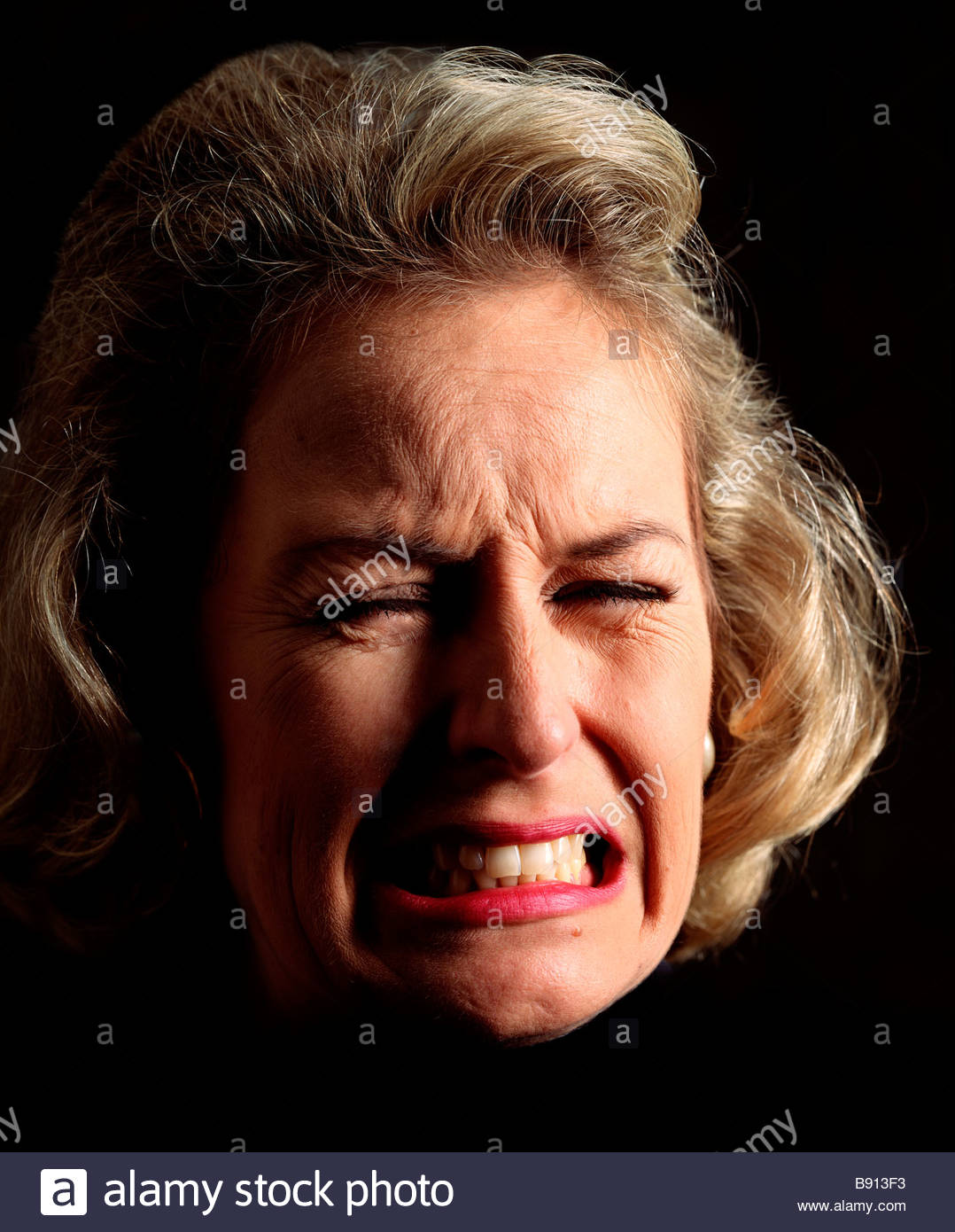 Painful facial grimacing New york upskirt