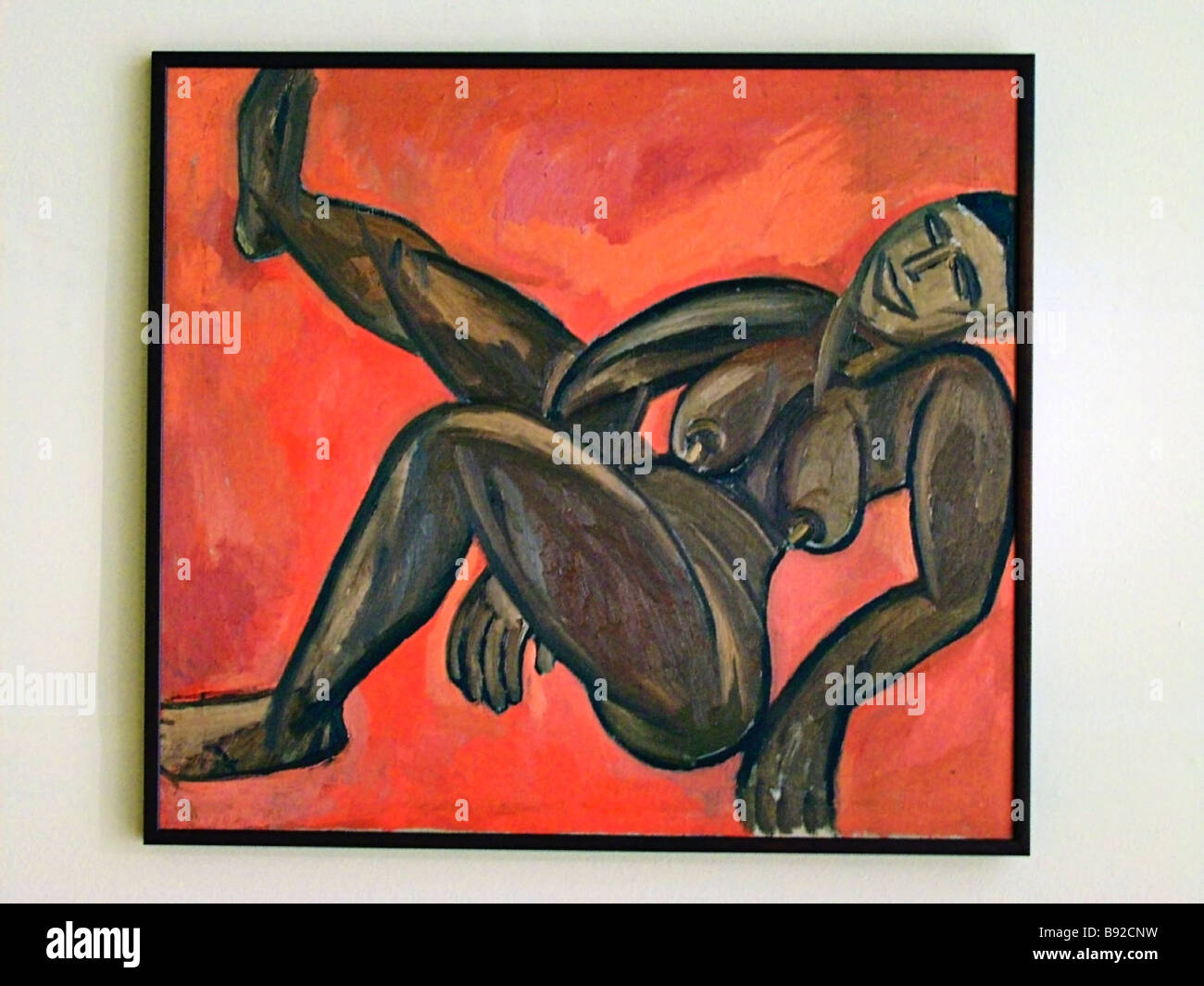 Naked Negress Approximately By Natalya Goncharova The