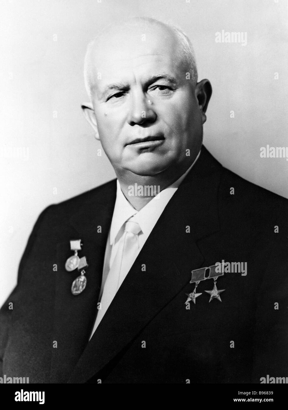Nikita Khrushchev 1894 1971 the Soviet Communist Party s Politbureau ...
