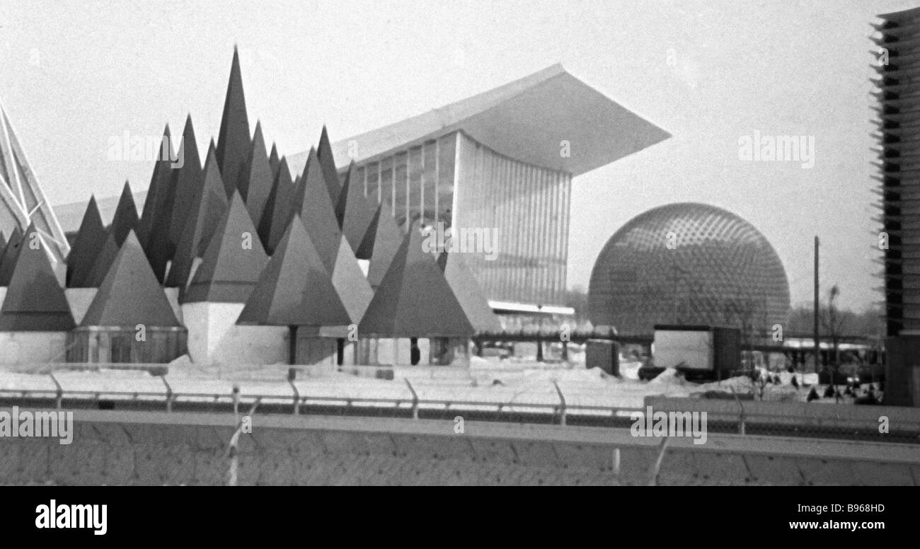 The Soviet pavilion at the EXPO 67 in Montreal Stock Photo, Royalty ...