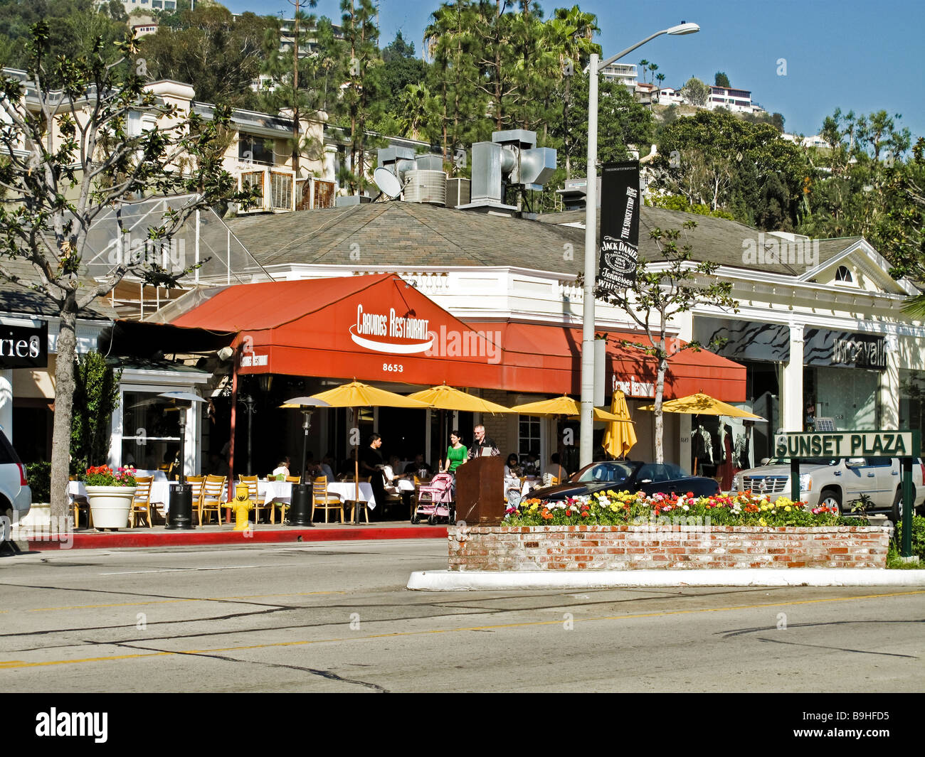 Restaurant Sunset Boulevard Hollywood USA Stock Photo, Royalty Free Image 23127585 Alamy