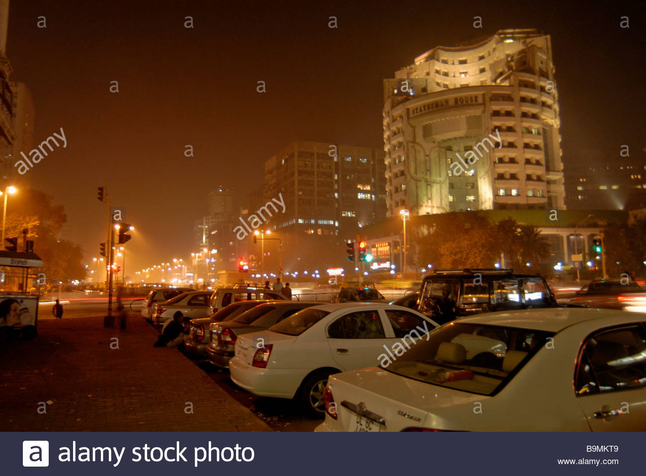 NIGHTLIFE IN NEW DELHI INDIA Stock Photo, Royalty Free Image 23196889