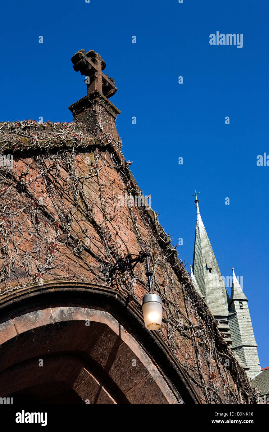 A View Across The Top Of The Main Entrance To St Andrews Church West