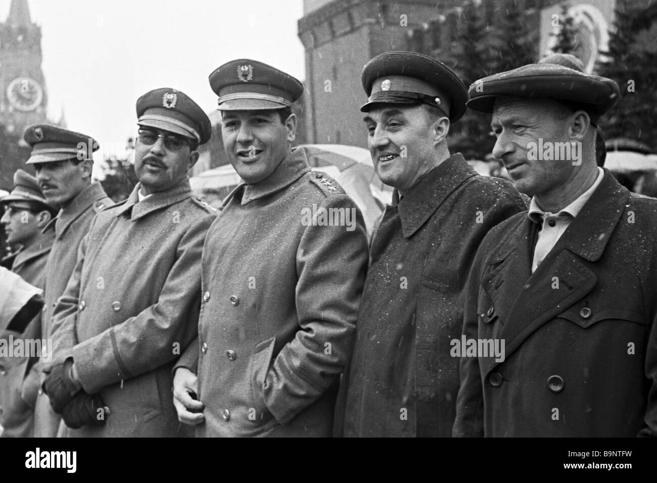 Heroes of the Soviet Union Meliton Kantaria second right and Stock ...