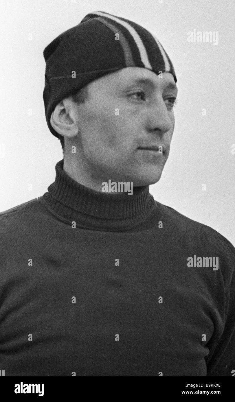 Soviet skater Boris Stenin Stock Photo - soviet-skater-boris-stenin-B9RKXE