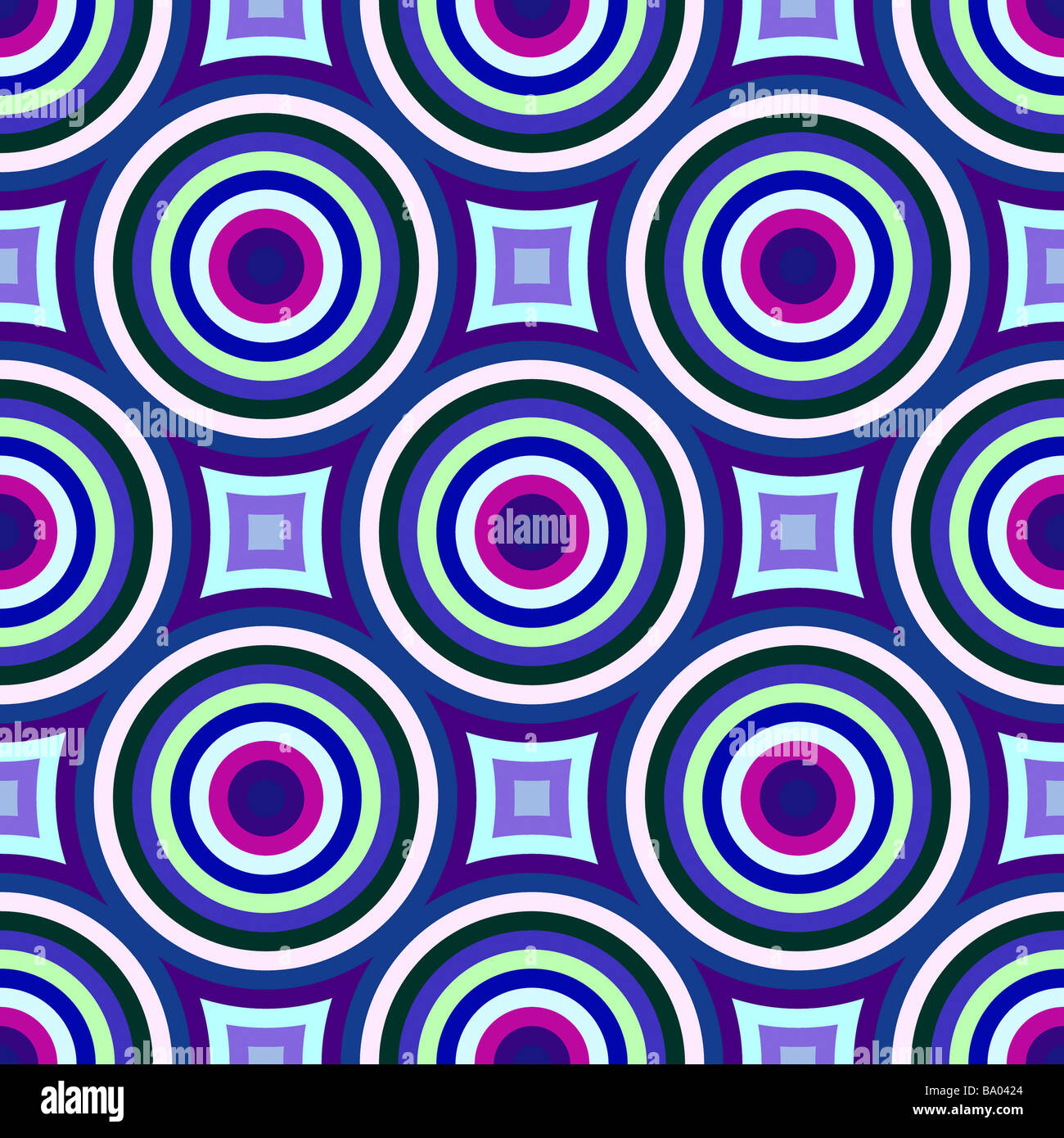 Colorful Abstract Retro Patterns Geometric Design Wallpaper Stock